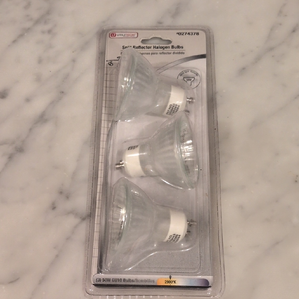 NEW 50W Halogen Bulbs- Set 3